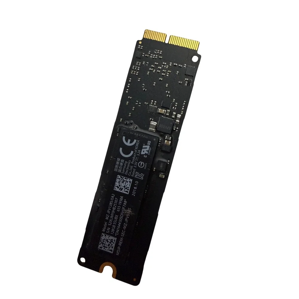 Samsung 128GB SSD MZ-JPV128S/0A2 SSUBX PCIe Internal Drive for MacBook Air Pro
